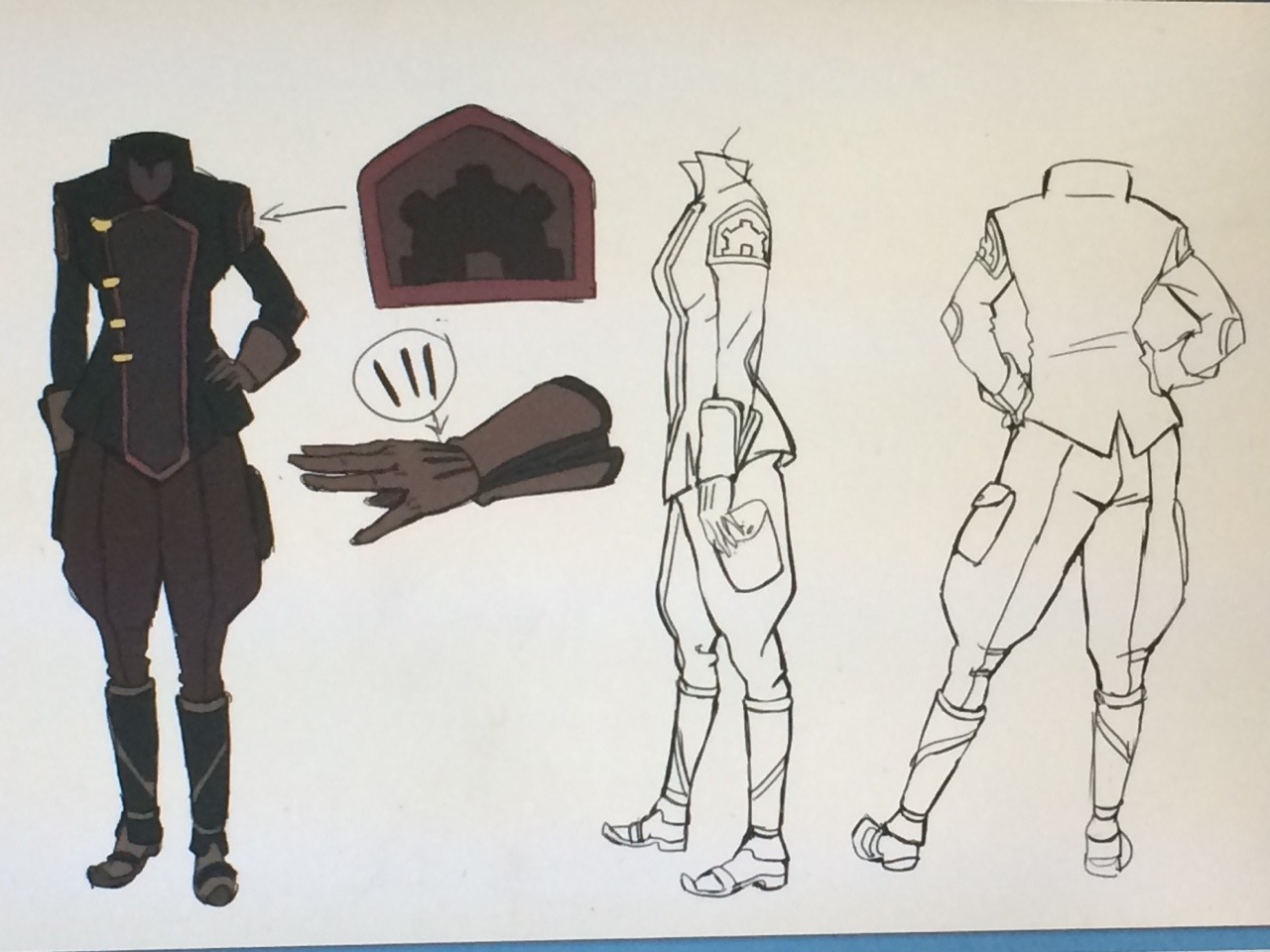 Asami Sato's day clothes