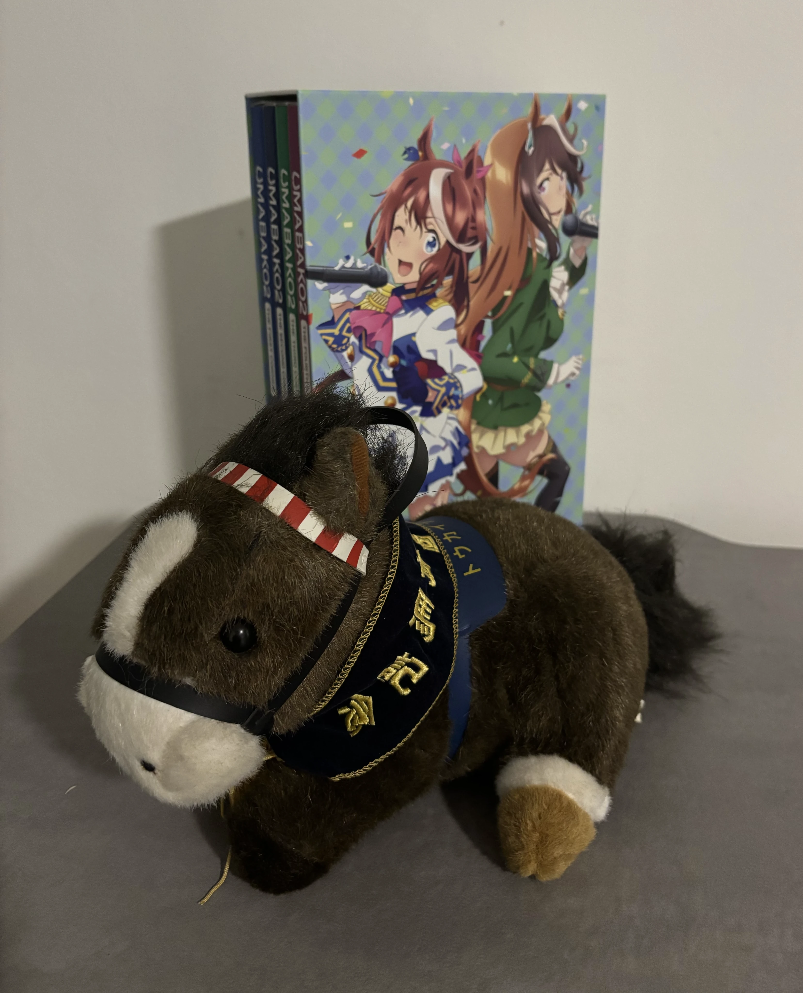 Tokai Teio plush and bluray set