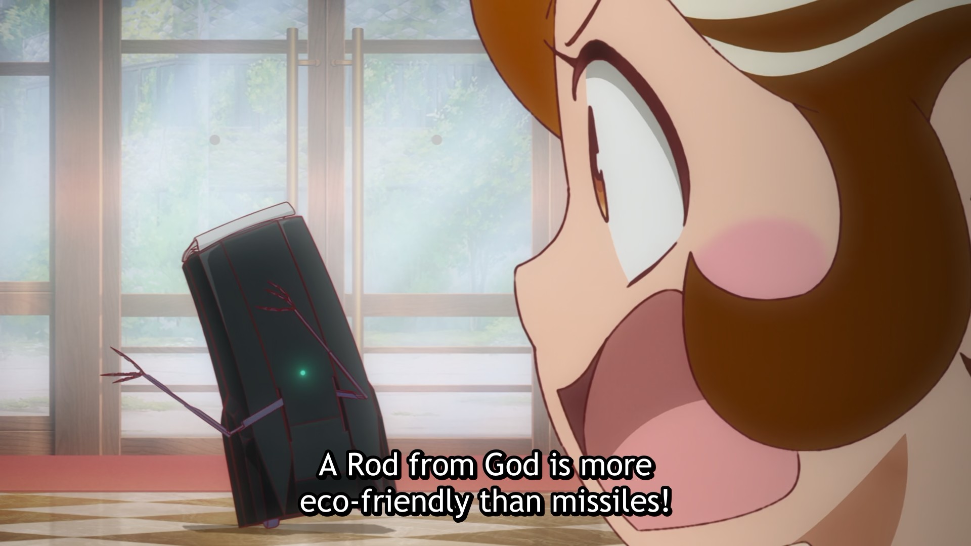 A Rod from God is more eco-friendly than missles!