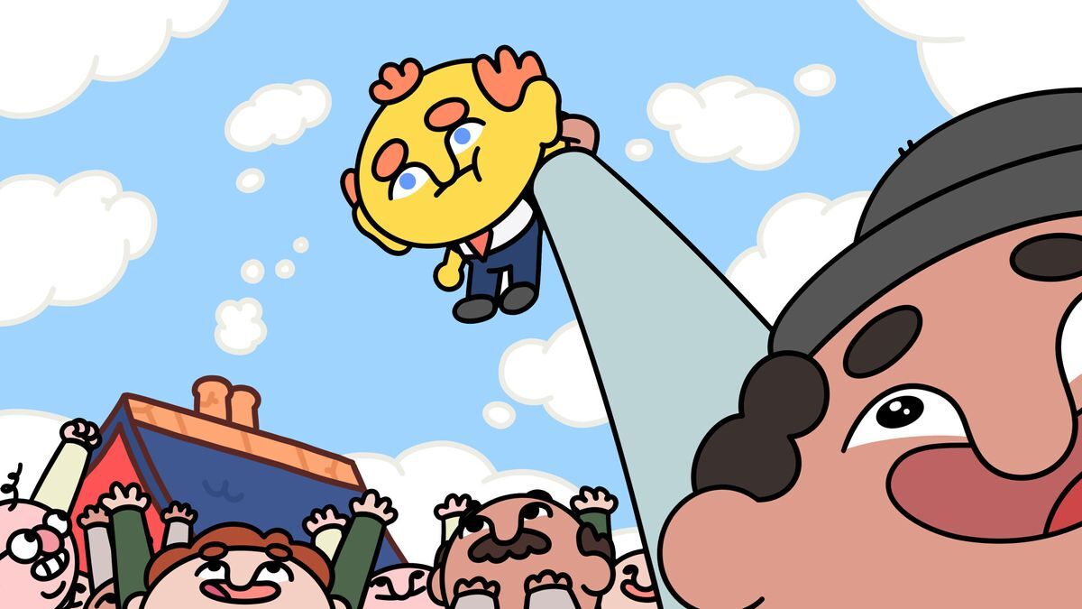 Main character from Thank Goodness You're Here