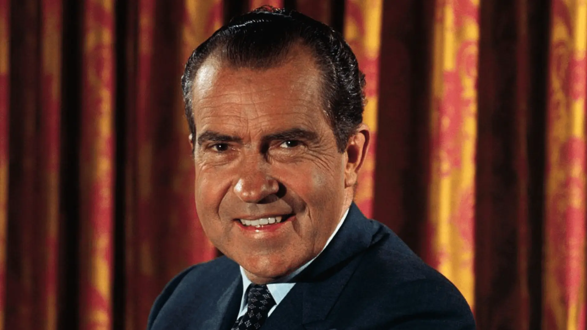 It's a picture of Richard Nixon