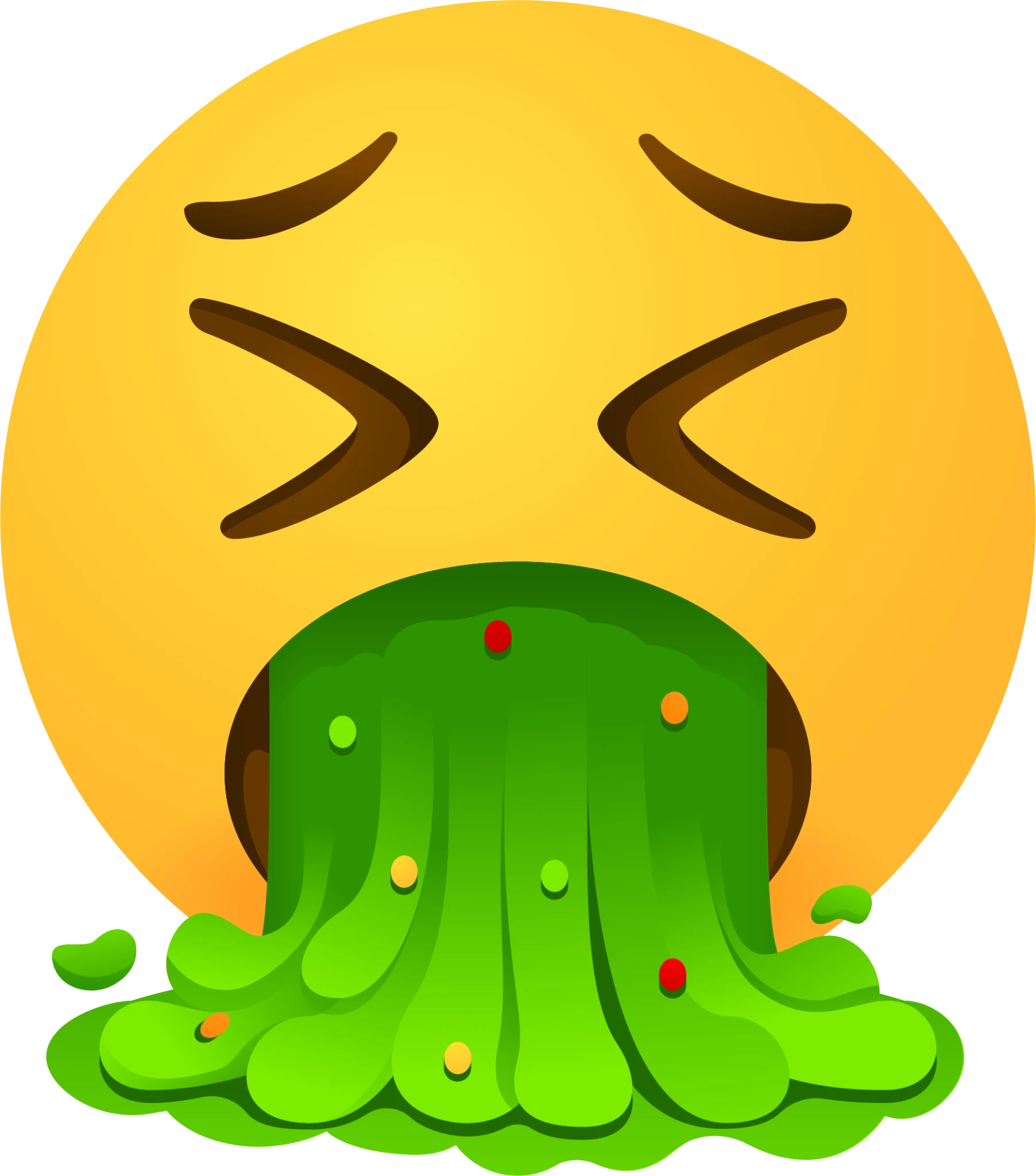 vomiting emoji