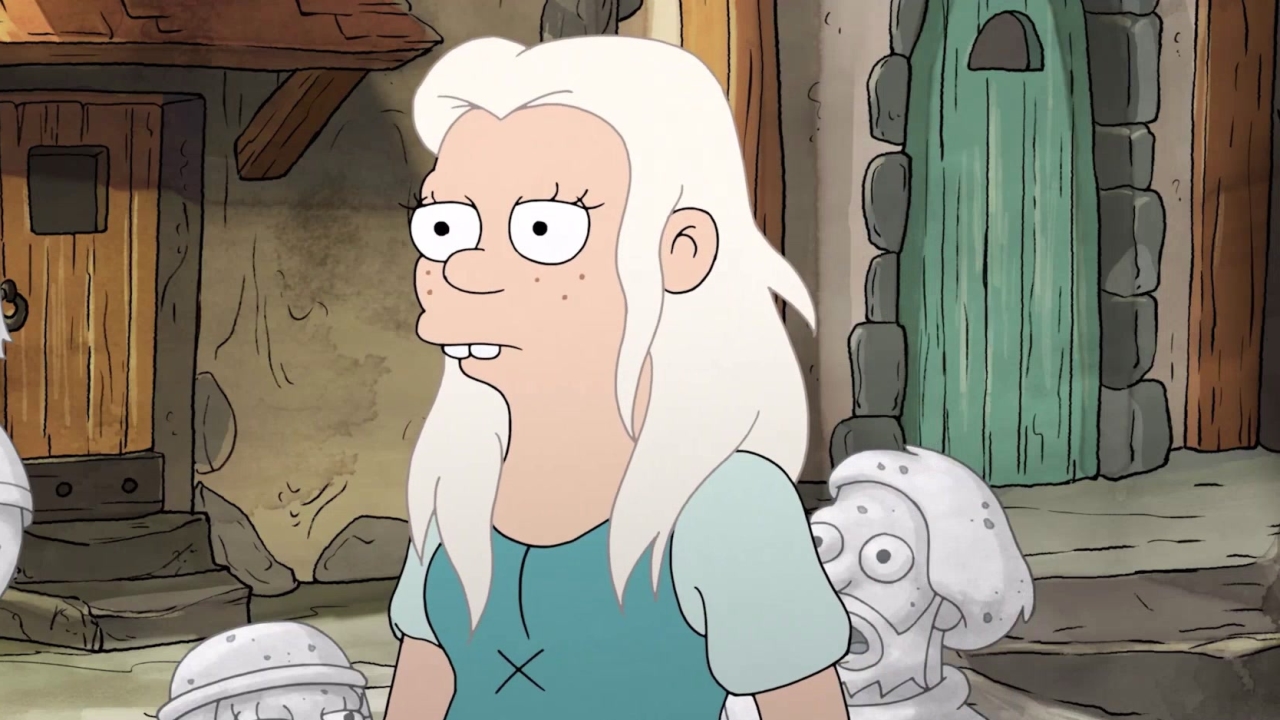 the character Bean from Disenchanted