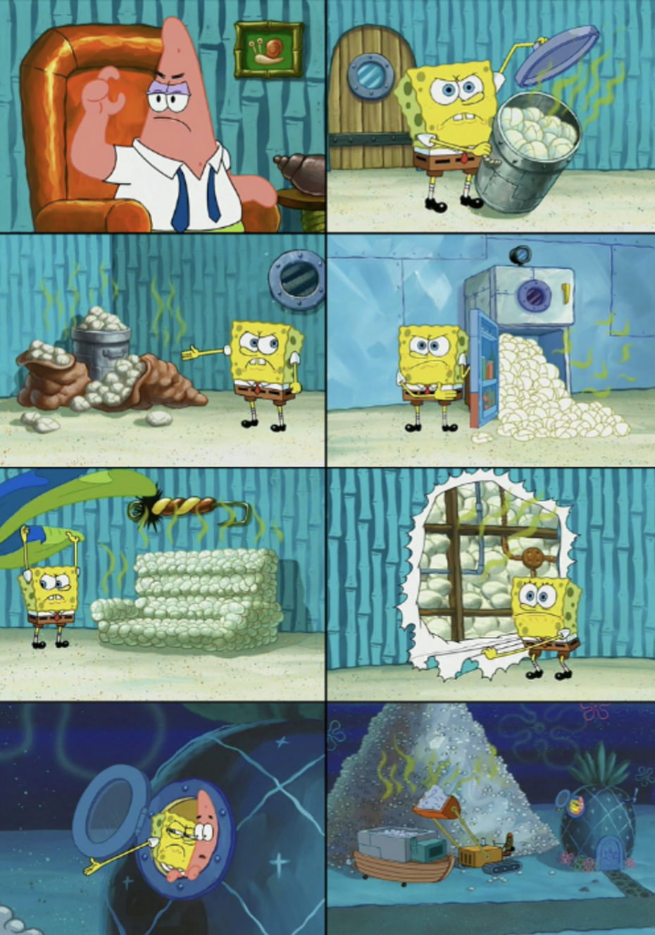 SpongeBob All the Things meme