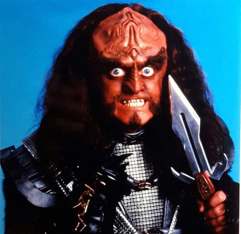 Gowron, marvelling at all the glory he brings.