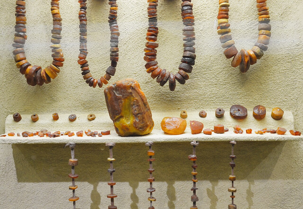 Amber jewelry